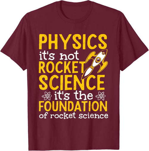 Science Physics Teacher Physics Is Not Rocket Science Men Women