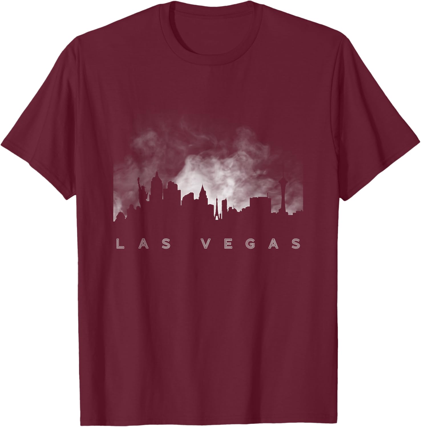 Las Vegas T-Shirt - T-Shirt | Maroon