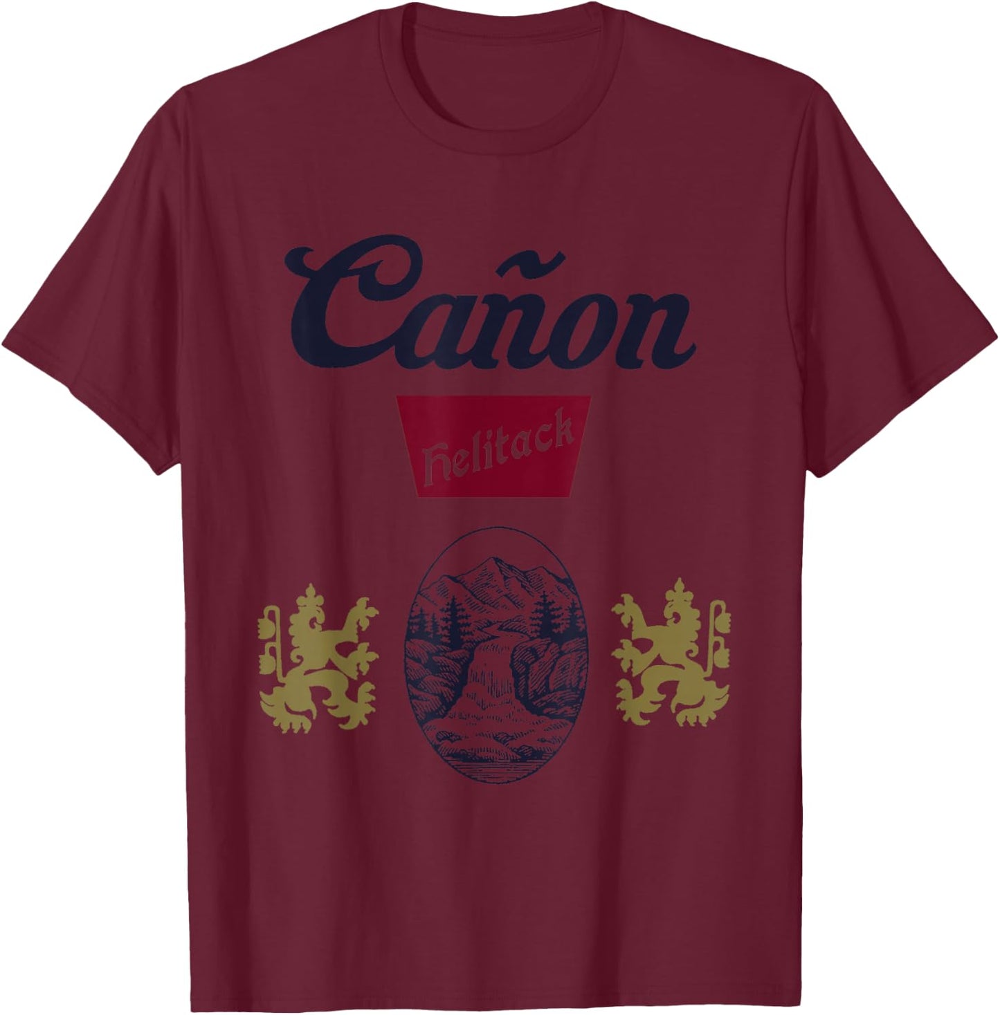 Canon Helitack T-Shirt - T-Shirt | Maroon