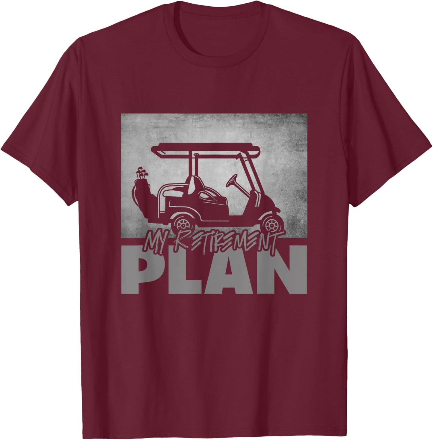 Funny Golfer Golf T-Shirt - T-Shirt | Maroon