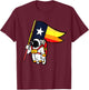 Houston Space City Astronaut T-Shirt - T-Shirt | Maroon