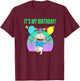 Mademark x Rugrats - It's My Birthday - Tommy Pickles T-Shirt - T-Shirt | Maroon