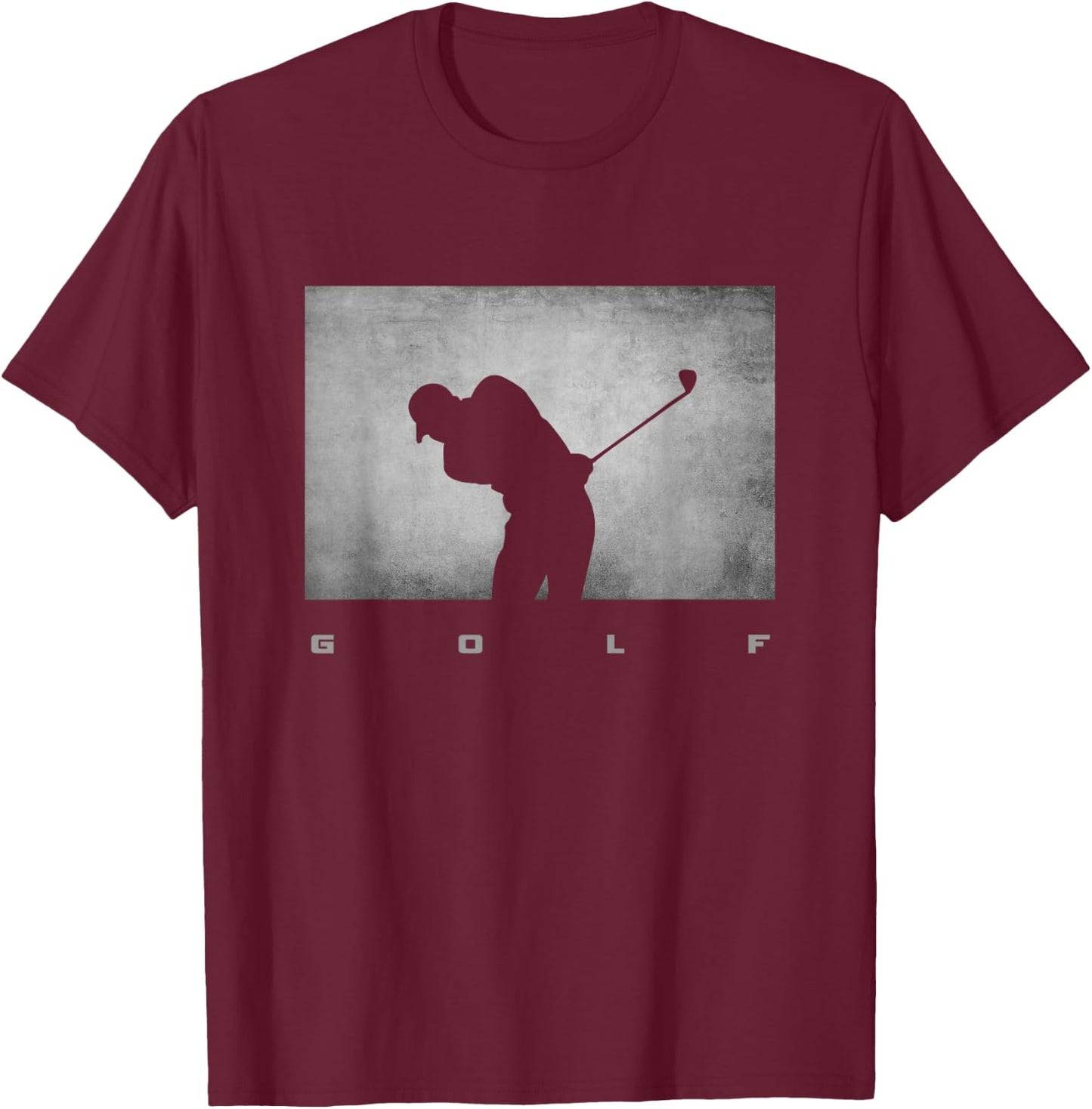 Golfer Golf T-Shirt - T-Shirt | Maroon
