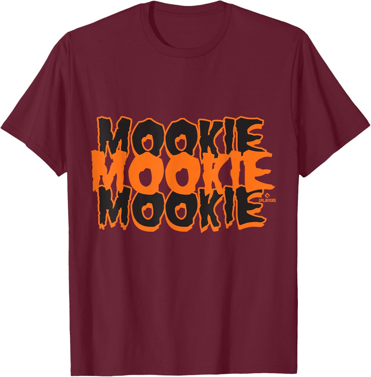 Mookie Betts Los Angeles Halloween Name MLBPA T-Shirt - T-Shirt | Maroon