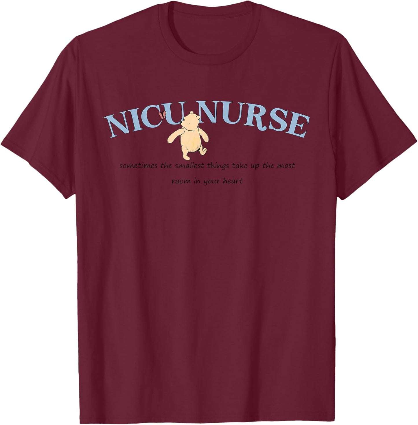 Nicu Nurse Neonatal Intensive Care Unit RN Funny Nurse T-Shirt - T-Shirt | Maroon
