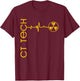 Ct Tech - CT Technologist Radiology T-Shirt - T-Shirt | Maroon