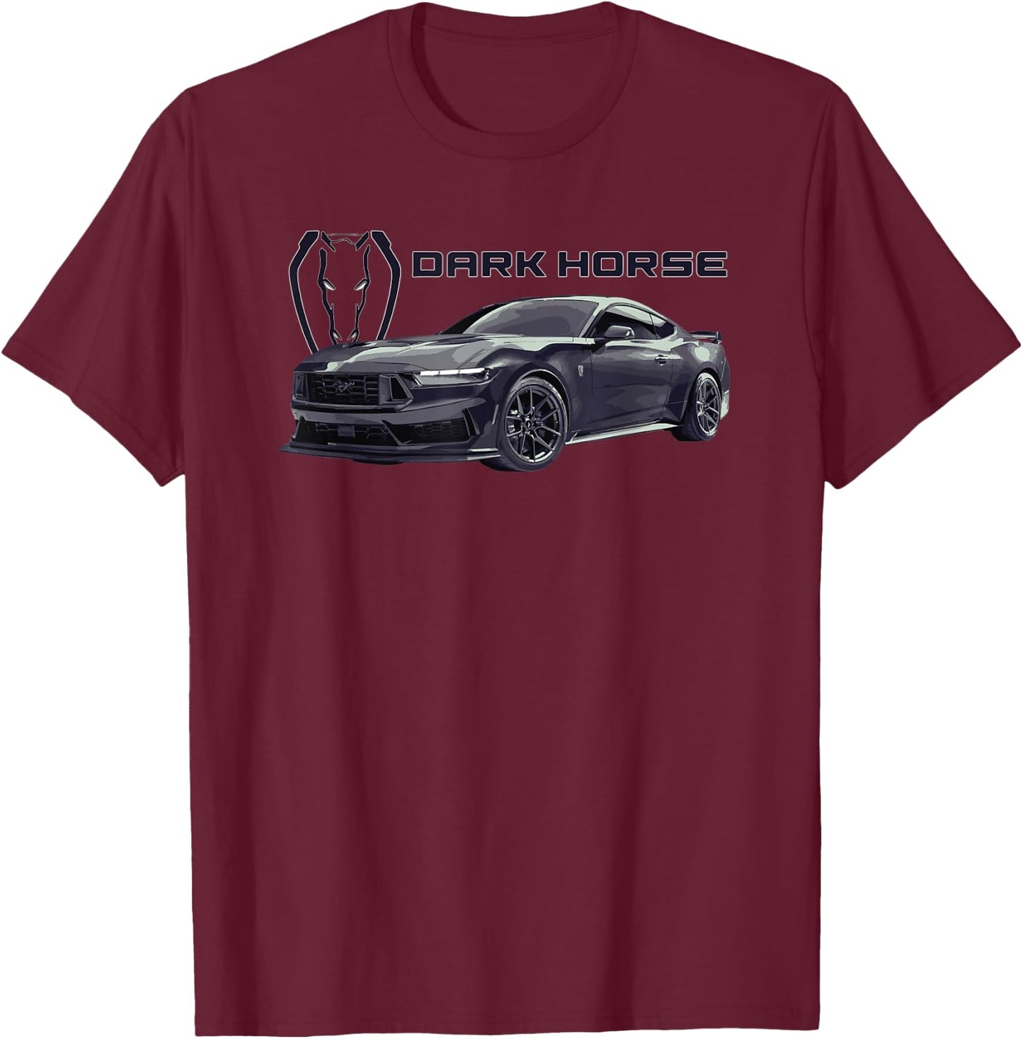 naturally aspirated dohc V8 engine CAR 5.0-liter 7th gen T-Shirt - T-Shirt | Maroon