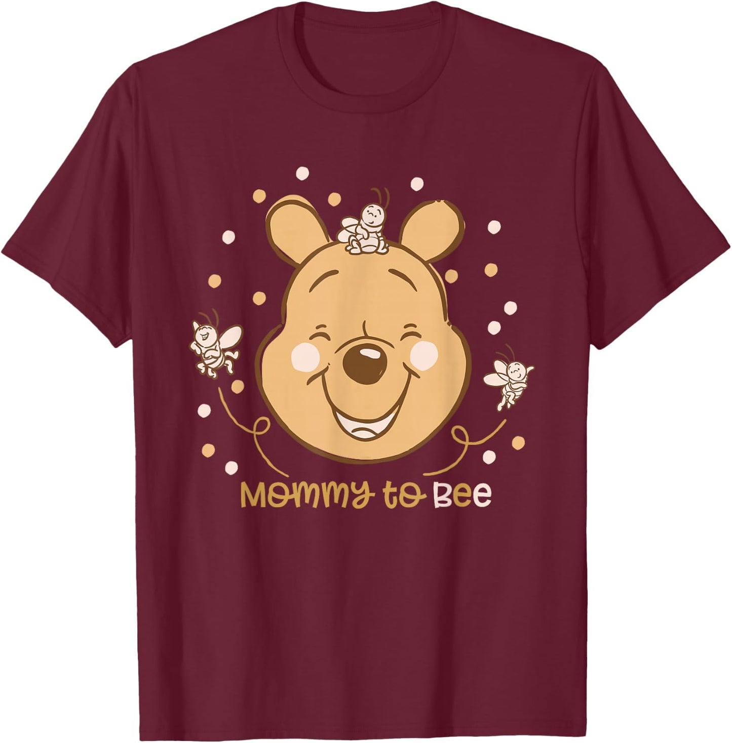 Disney Winnie the Pooh Mommy to Bee T-Shirt - T-Shirt | Maroon