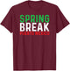 Funny Spring Break Puerto Mexico T-Shirt - T-Shirt | Maroon