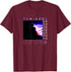 Starset - Horizons Cover T-Shirt - T-Shirt | Maroon