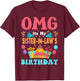 It's My Birthday Sister in law Gift Family Happy Birthday T-Shirt - T-Shirt | Maroon