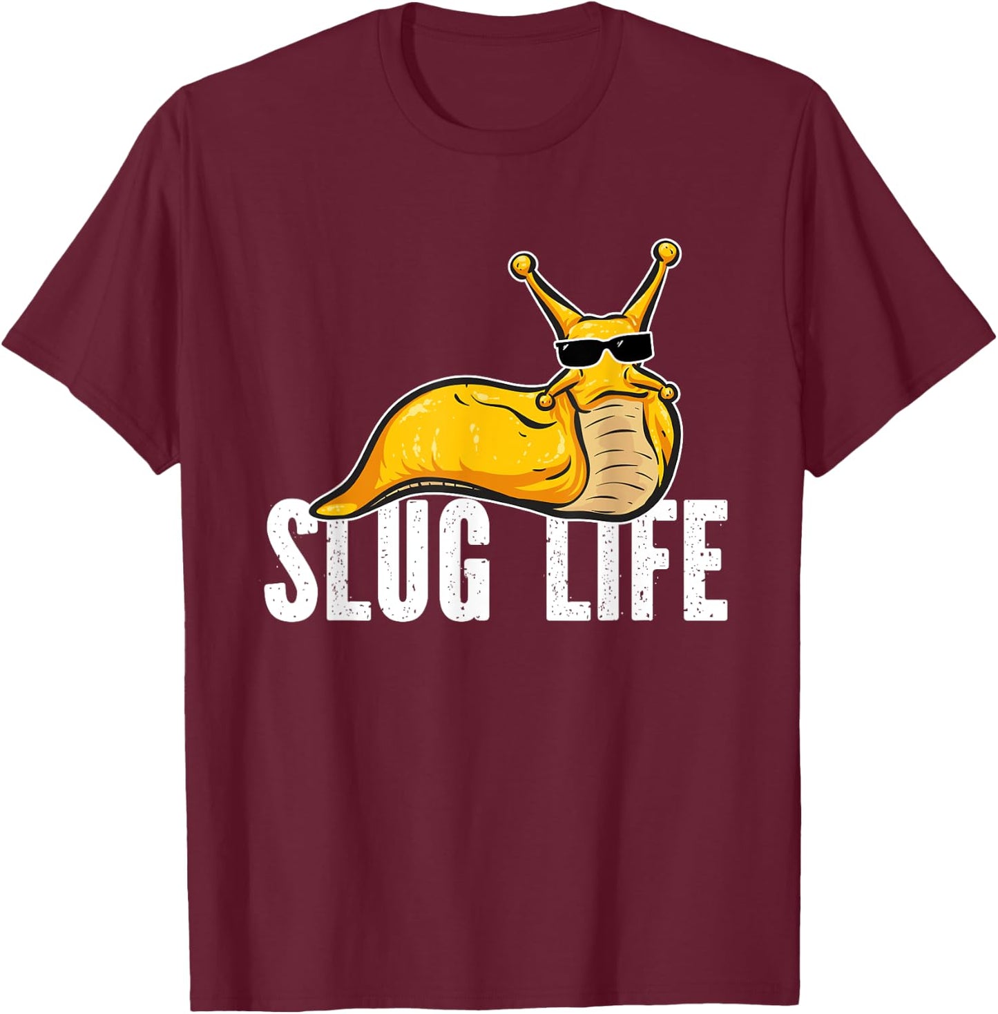 Banana Slug Life, Banana Slug T-Shirt - T-Shirt | Maroon