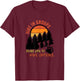 Hike In Groups Bears Like To Have Options Apparel T-Shirt - T-Shirt | Maroon