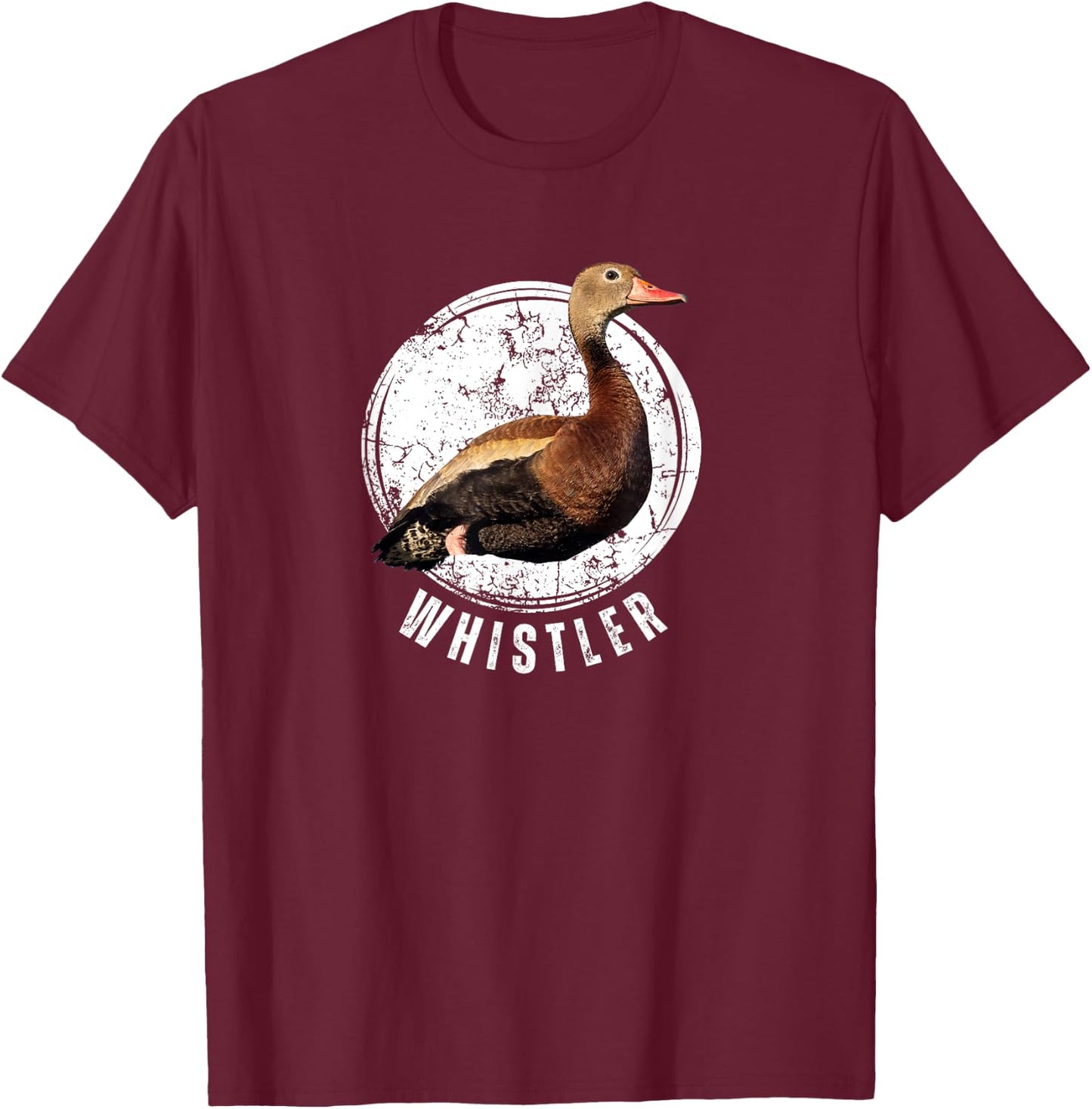 Whistling Duck Shirt Black Bellied Whistling Duck Hunting T-Shirt - T-Shirt | Maroon