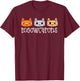 Macaron Cat Cute Macron's Cookies Macaroon Kitten Macaron T-Shirt - T-Shirt | Maroon