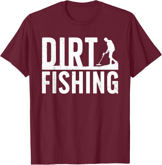 Cool Metal Detecting Women Detector Treasure Hunting T-Shirt - T-Shirt | Maroon