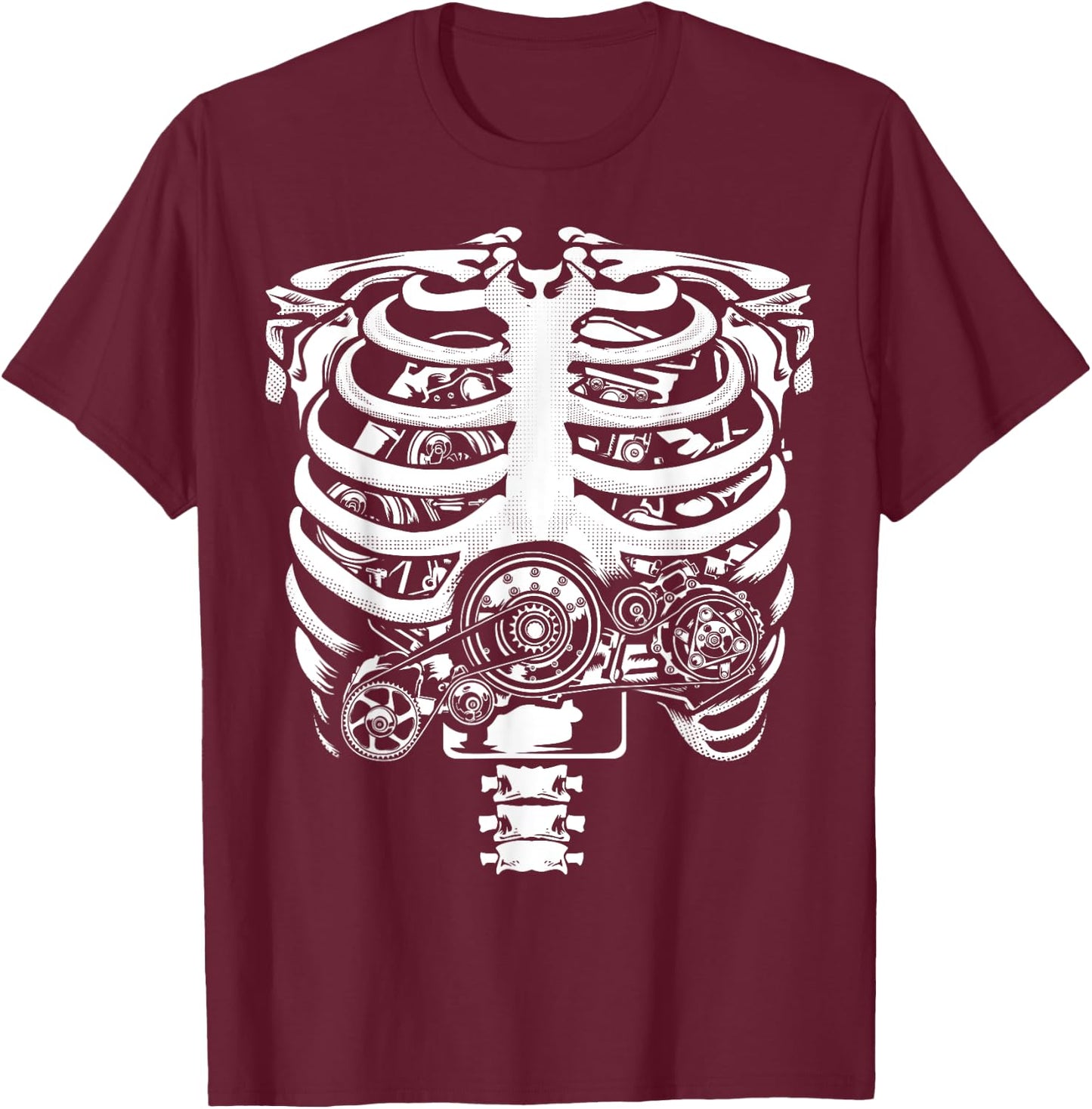Funny Mechanic Designs Dad Car Enthusiasts Engineers T-Shirt - T-Shirt | Maroon