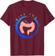 Colon Cancer Awareness I Miss You Blue Ribbon Gift Colon T-Shirt - T-Shirt | Maroon
