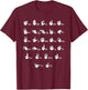 LP Speech Hand Sign Language Pathologist Funny ASL Learning T-Shirt - T-Shirt | Maroon