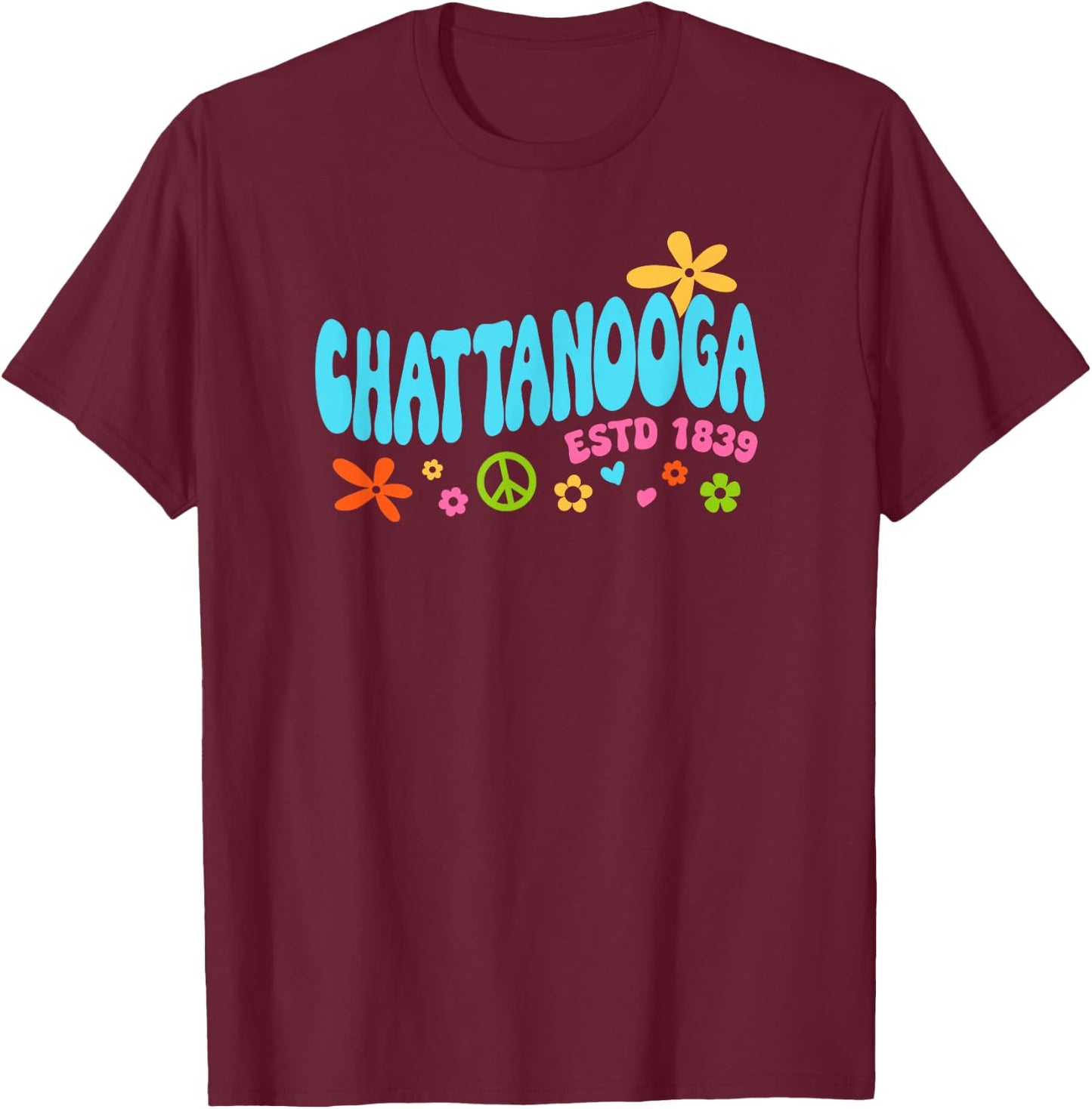 Chattanooga T-Shirt - T-Shirt | Maroon
