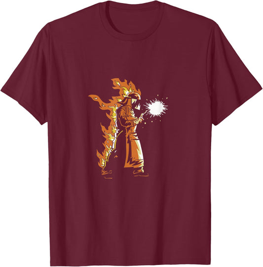 Trust Me I'm a Welder Retro Vintage Dream Job Work Welding T-Shirt - T-Shirt | Maroon