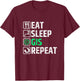 GIS Geographical Information System Geoinformation T-Shirt - T-Shirt | Maroon
