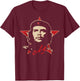Che Guevara Shirt Revolution Rebel Cuban El Che Cuba Hero T-Shirt - T-Shirt | Maroon