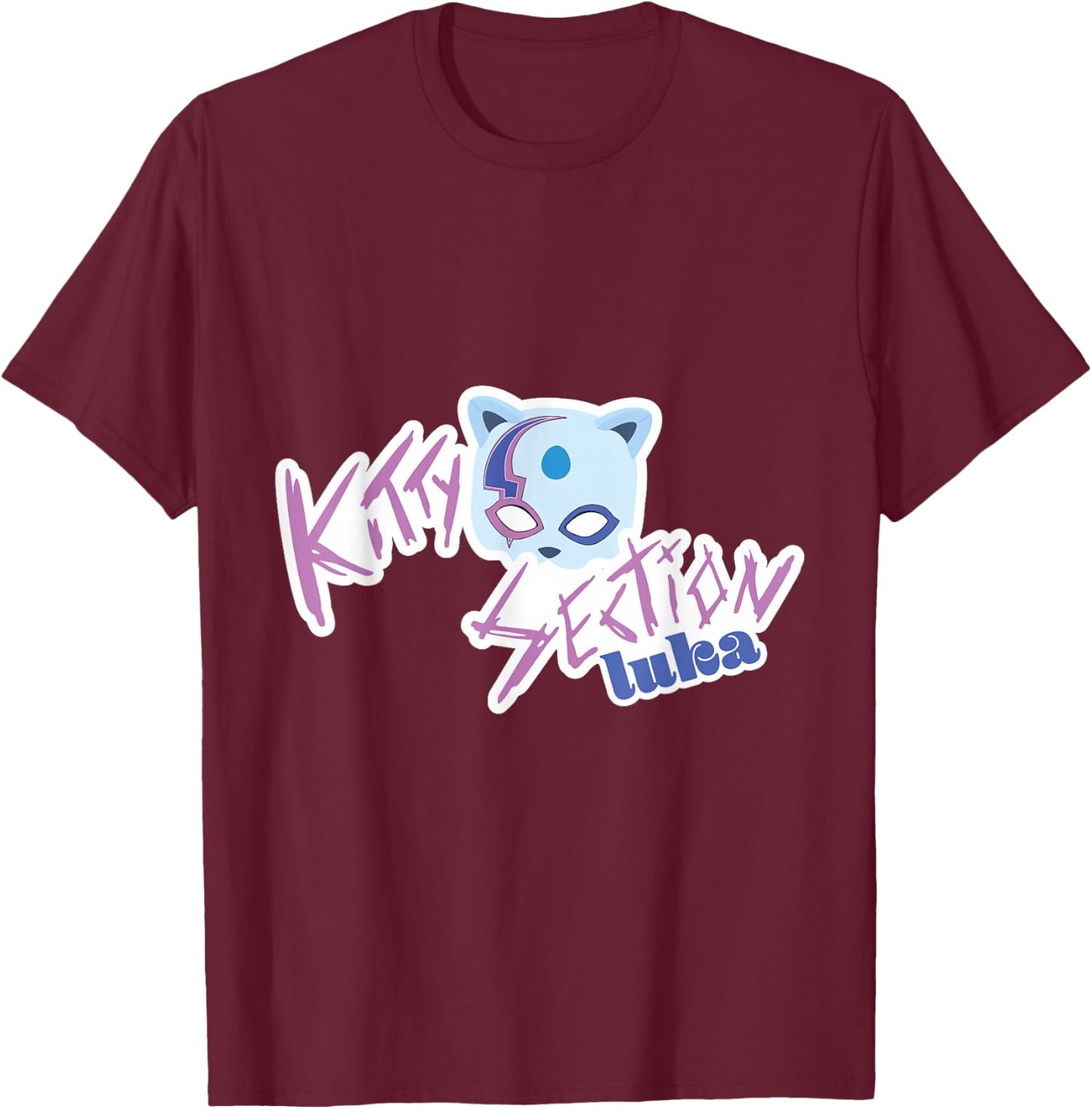Miraculous Ladybug Music Kitty Section Luka T-Shirt - T-Shirt | Maroon