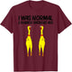 Cute Rubber Chicken Funny Rubber Chicken Gift Men Women T-Shirt - T-Shirt | Maroon