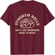 Funny Synonym Rolls Joke Cinnamon Rolls Grammar Pun Teacher T-Shirt - T-Shirt | Maroon