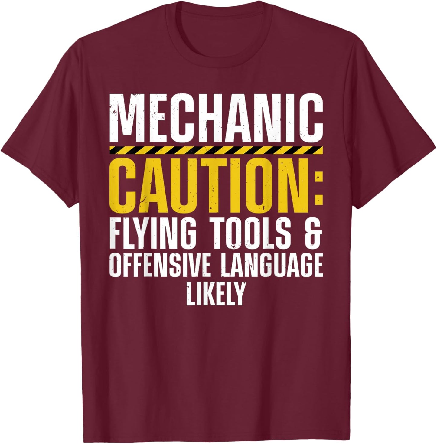 Cool Mechanic Drag Race Automobile Garage Enthusiast T-Shirt - T-Shirt | Maroon