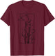 Wildflower Floral Bulbous Crowfoot Buttercup Flower T-Shirt - T-Shirt | Maroon