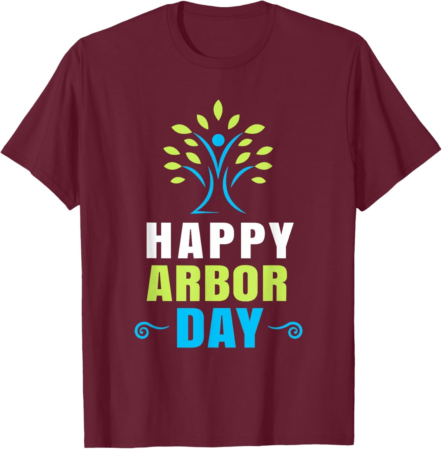 Plant Trees Tree Arbor Day Shirts Earth Day Arbor Day T-Shirt - T-Shirt | Maroon