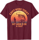 Cant Work Today My Arm is in A Cast Fishing Gifts T-Shirt - T-Shirt | Maroon