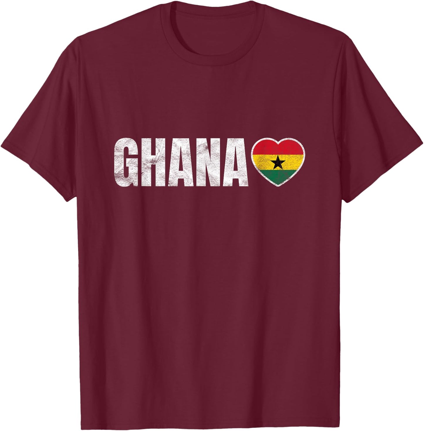 Ghana T-Shirt - T-Shirt | Maroon