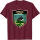 Dingle Peninsula Ireland Travel Badge Vintage T-Shirt - T-Shirt | Maroon