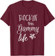 Rockin This Gammy Life Special Grandma T-Shirt - T-Shirt | Maroon