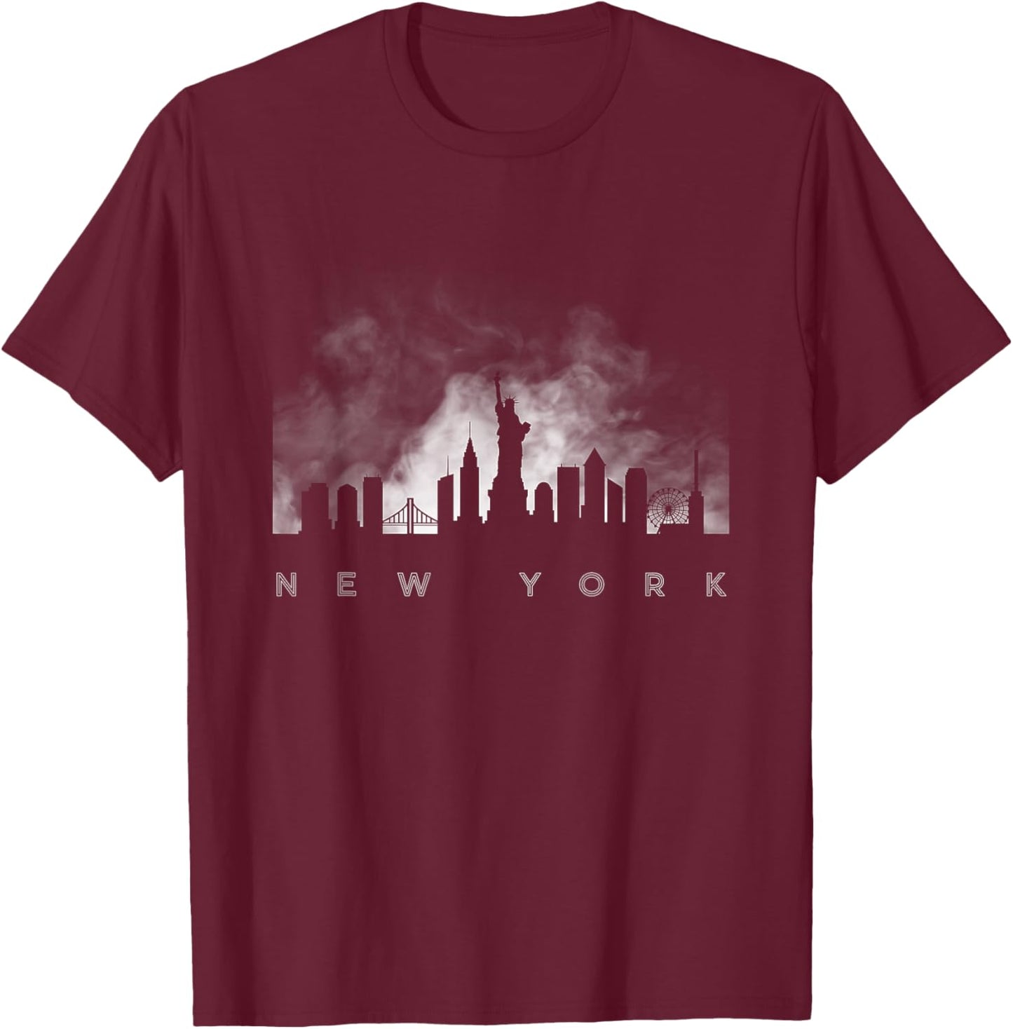 New York T-Shirt - T-Shirt | Maroon