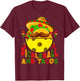 Funny Pickleball & Tacos Sports Lovers Cinco De Mayo Fiesta T-Shirt - T-Shirt | Maroon