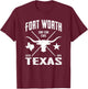 Fort Worth T-Shirt - T-Shirt | Maroon