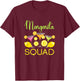 Margarita Squad - Cinco De Mayo Party T-Shirt - T-Shirt | Maroon
