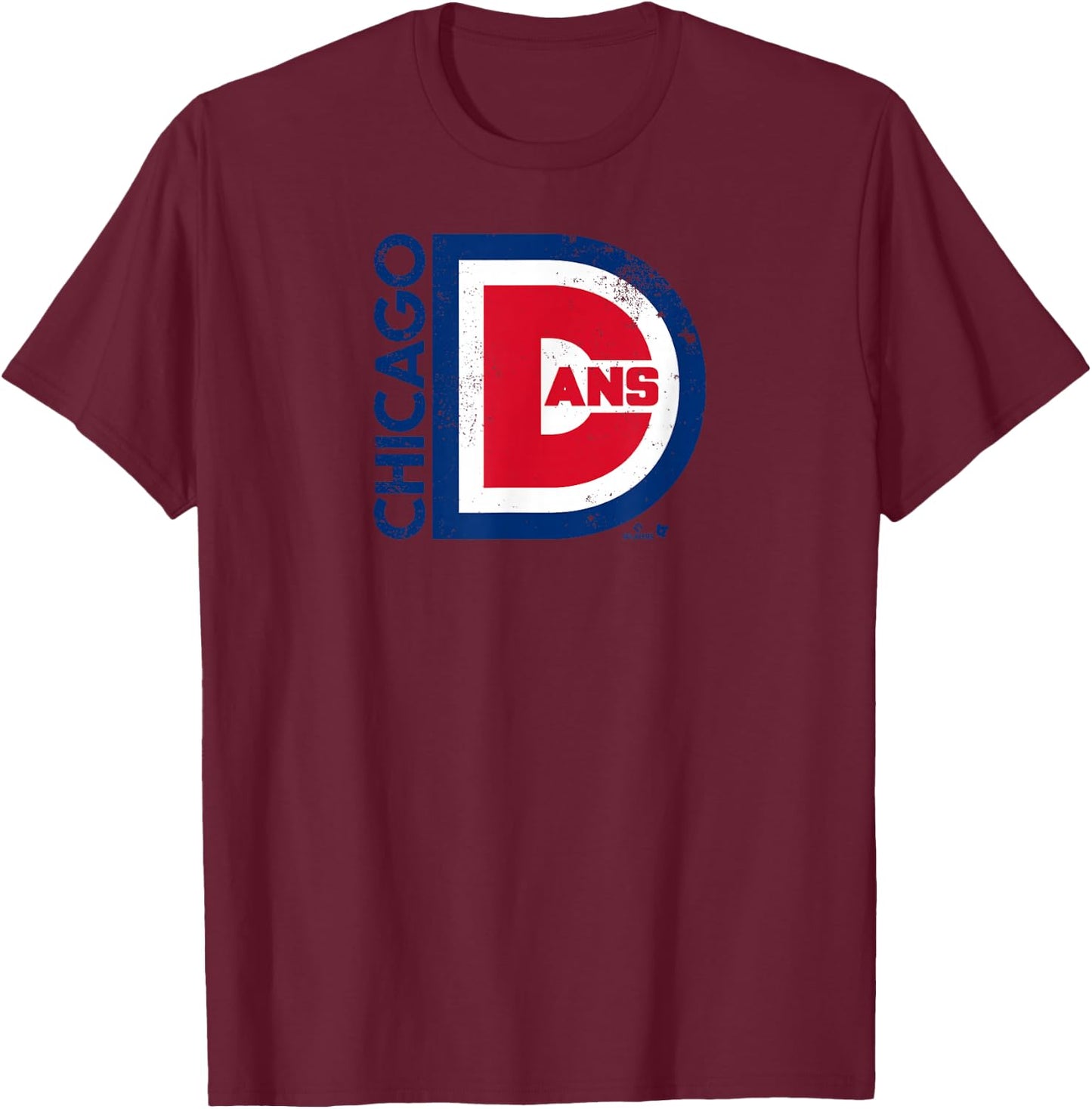 Dansby Swanson - Chicago Dans - Chicago Baseball T-Shirt - T-Shirt | Maroon