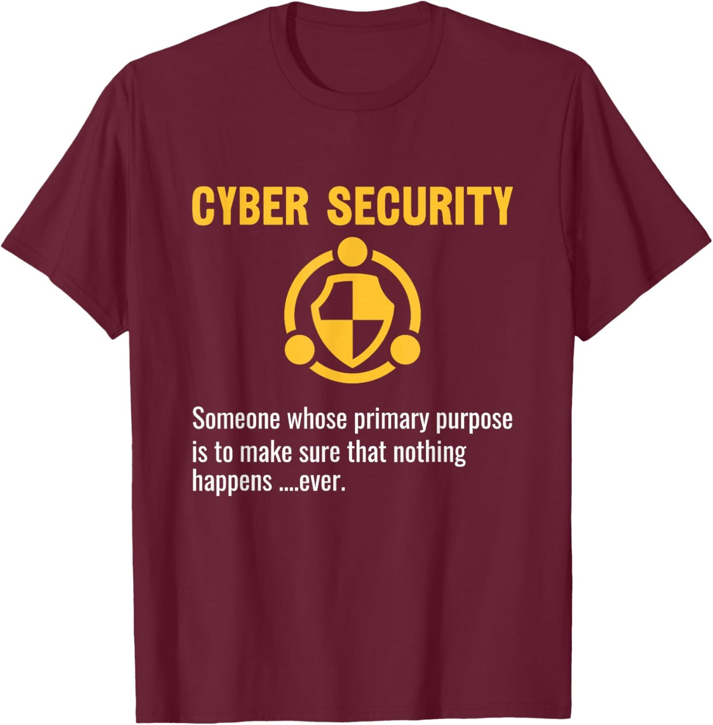 Cyber Security Experts Are Perfect Computer Programmer T-Shirt - T-Shirt | Maroon