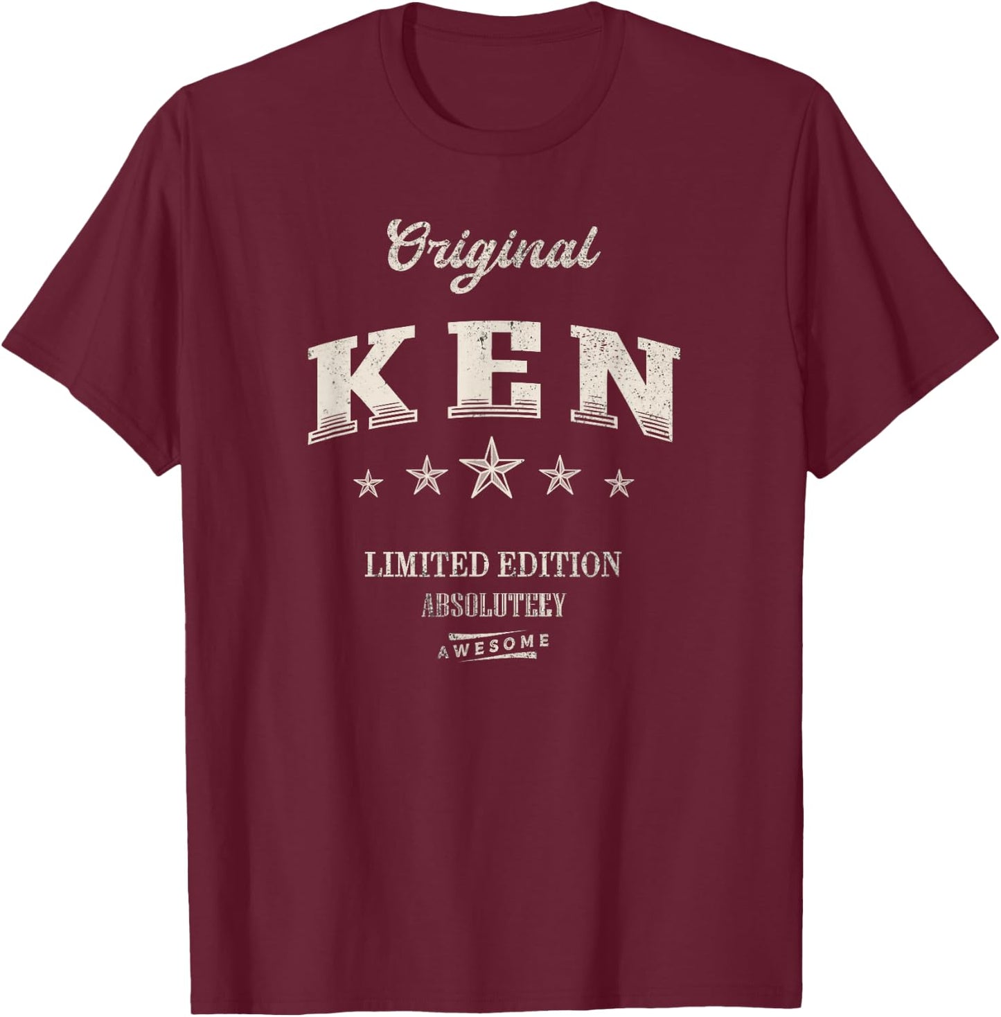 Ken Limited Edition T-Shirt - T-Shirt | Maroon