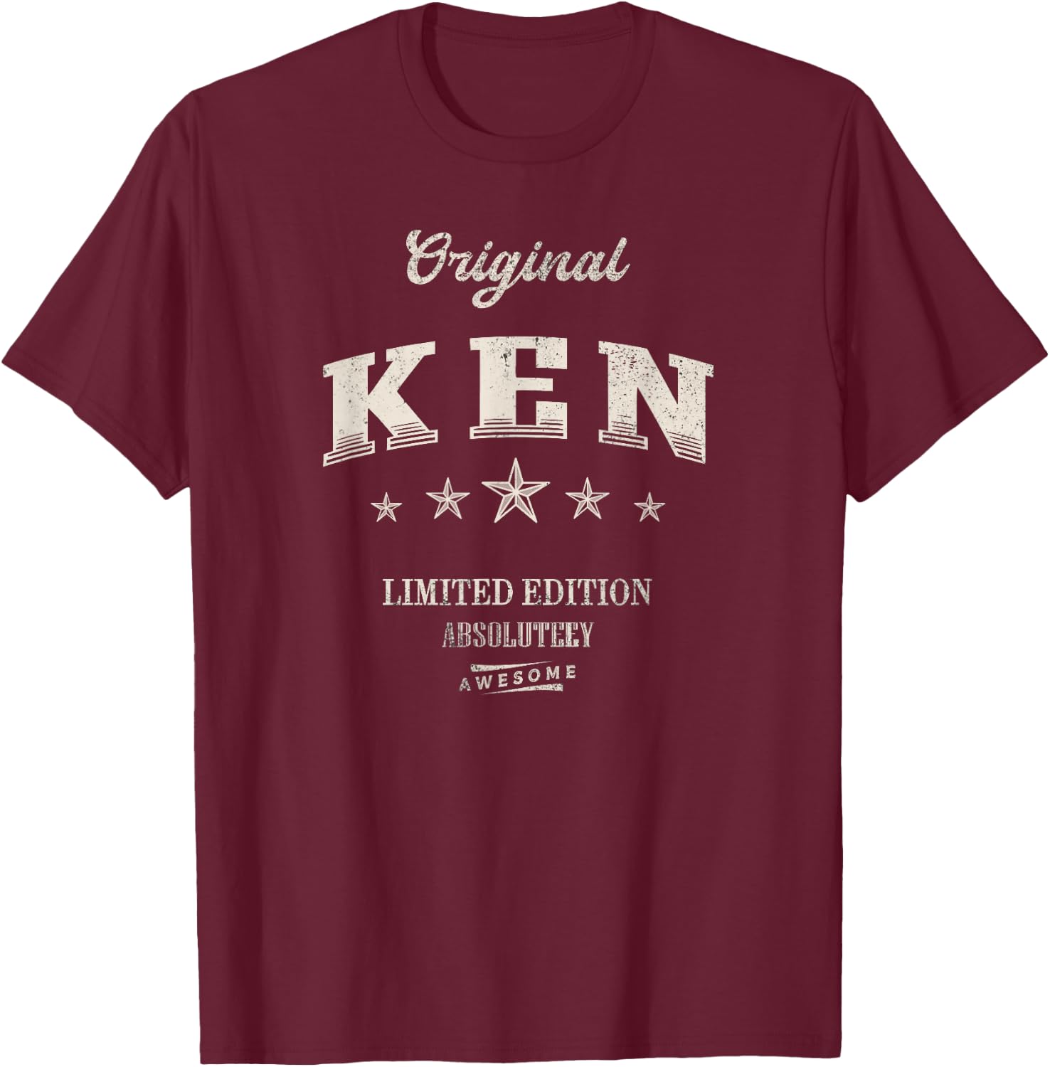 Ken Limited Edition T-Shirt - T-Shirt | Maroon