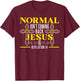 Bible Jesus Christ Religious Pastor Christian Believer T-Shirt - T-Shirt | Maroon