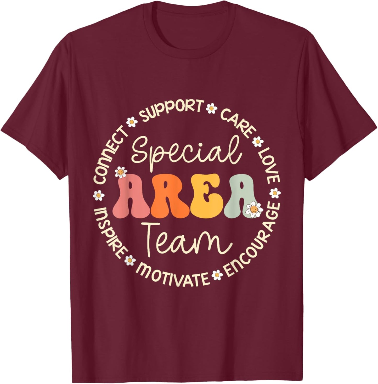Special Area Team Appreciation Week Back to School T-Shirt - T-Shirt | Maroon
