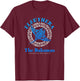 Manta Ray Eleuthera Bahamas Tribal Tattoo T-Shirt - T-Shirt | Maroon