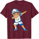 Half Guatemalan Half Honduran Boy Guatemala Flag T-Shirt - T-Shirt | Maroon