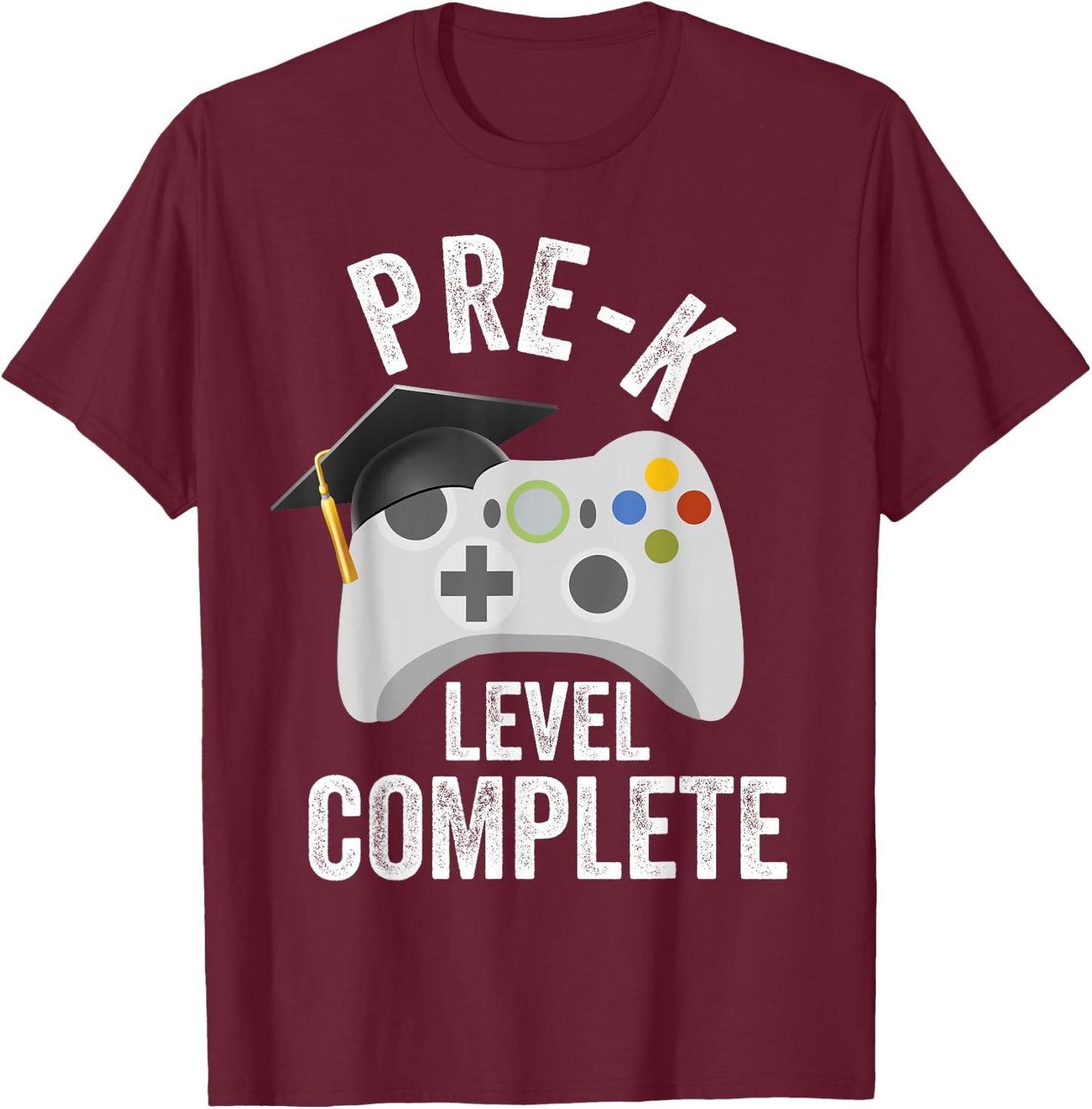 Pre-K Preschool Level Complete Graduation Party T-Shirt - T-Shirt | Maroon
